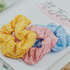 GUMKA DO WŁOSÓW scrunchie ŻÓŁTA kropki FROTKA