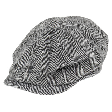 KASZKIET Męski Alessio Stylowy Elegancki NEWSBOY CAP Jesień Zima RETRO