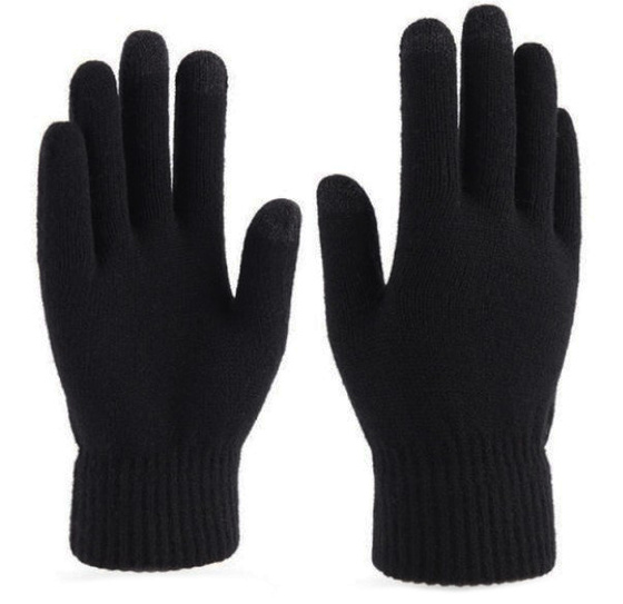 RĘKAWICZKI ZIMOWE DAMSKIE / MĘSKIE Alessio CIEPŁE DOTYKOWE do telefonu L