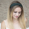 OPASKA DO WŁOSÓW zielona WĘZEŁ szeroka TURBAN