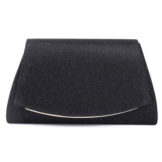 Torebka WIZYTOWA mała KOPERTÓWKA WIECZOROWA ŁAŃCUSZEK błyszcząca elegancka