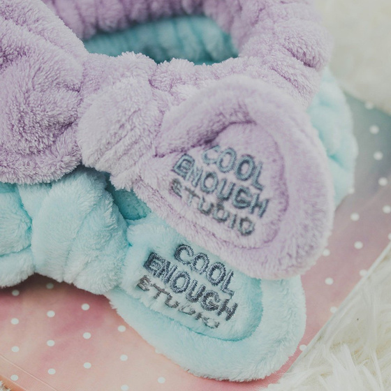 OPASKA do włosów KOSMETYCZNA uszka LILIOWA