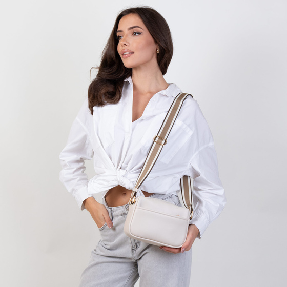 Alessio TOREBKA Damska CROSSBODY LISTONOSZKA KOPERTÓWKA na ramię PASEK