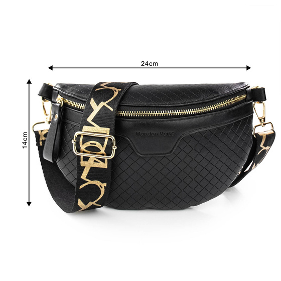 Alessio NERKA SASZETKA TOREBKA damska NA RAMIĘ lub na PAS CROSSBODY