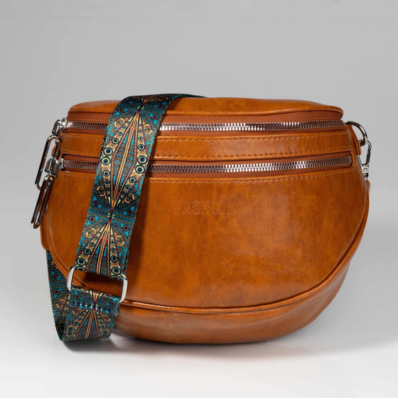 NERKA SASZETKA TOREBKA damska NA RAMIĘ lub na PAS pasek CROSSBODY