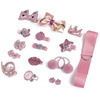 ZESTAW DLA DZIEWCZYNKI gumki SPINKI różowe PREZENT