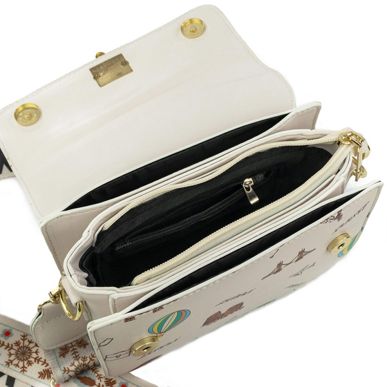 Alessio TOREBKA mała miejska KUFEREK torba DAMSKA LISTONOSZKA