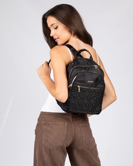 Alessio PLECAK damski POJEMNY miejski szkolny torba QUILTED HIGH QUALITY