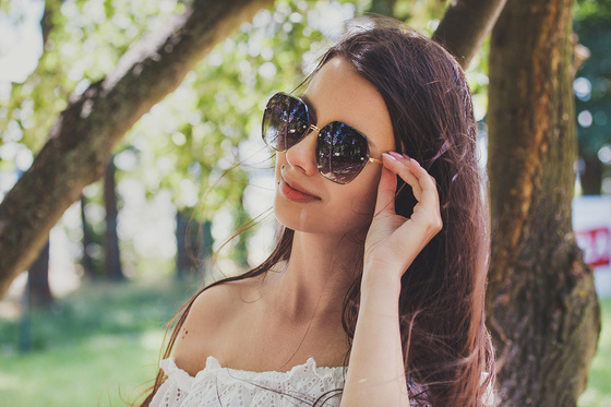 OKULARY przeciwsłoneczne DAMSKIE vintage