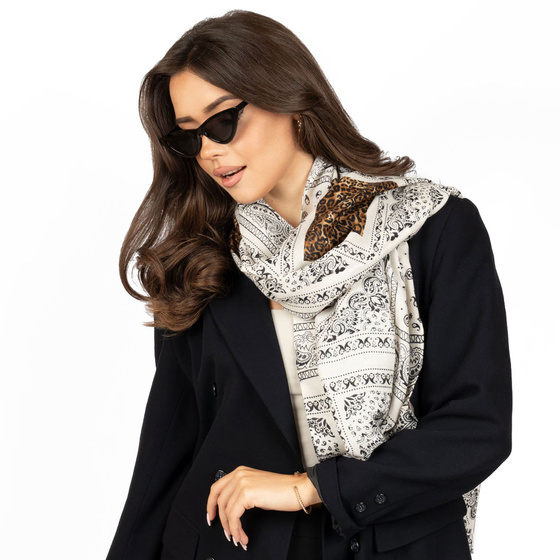 CHUSTA Damska SZAL SZALIK Alessio na SZYJĘ na GŁOWĘ chustka LEKKA ZWIEWNA