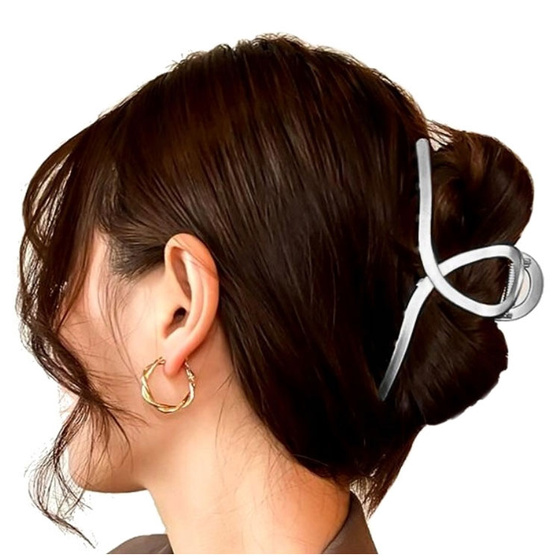 Spinka KLAMRA szczęka do włosów klamerka długa