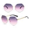 OKULARY przeciwsłoneczne damskie FIOLETOWE szkła