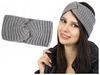 OPASKA DO WŁOSÓW na głowę GRUBA zimowa na uszy SZEROKA węzeł