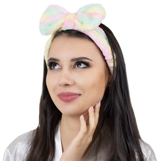 OPASKA do włosów KOSMETYCZNA do makijażu KOLOROWA