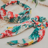 GUMKA DO WŁOSÓW scrunchies APASZKA kokarda KWIATY