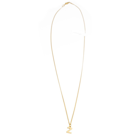 NASZYJNIK damski POZŁACANY 24k litera Z mała