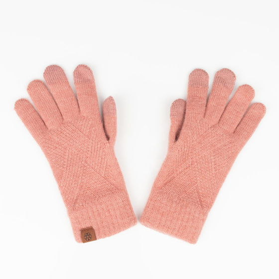 Alessio KOMPLET CZAPKA + KOMIN + RĘKAWICZKI DOTYKOWE ciepły POLAR ZIMOWY