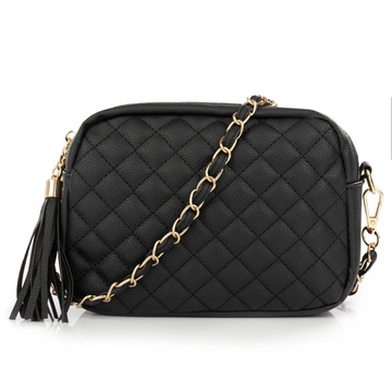 Alessio TOREBKA Damska CROSSBODY PIKOWANA na ramię łańcuszek QUILTED