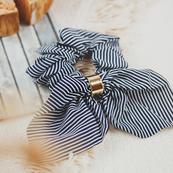 GUMKA do włosów frotka APASZKA SCRUNCHIE paski