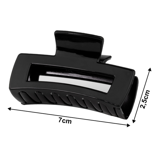 KLAMRA DO WŁOSÓW klamerka prostokątna SPINKA