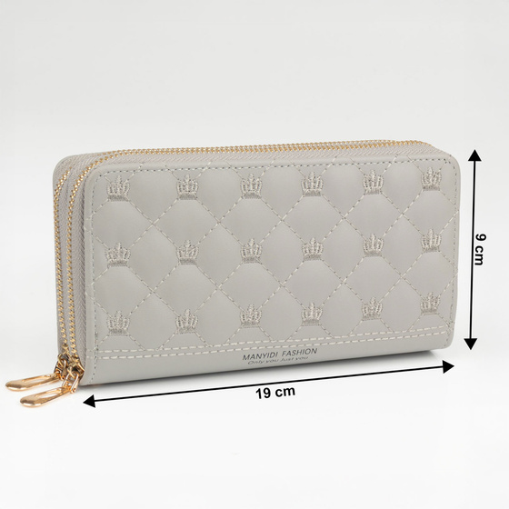 PORTFEL DAMSKI Alessio duży podwójny PORTMONETKA