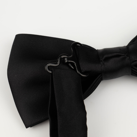 MUCHA MĘSKA MUSZKA GŁADKA ELEGANCKA regulacja do garnituru KLASYCZNA