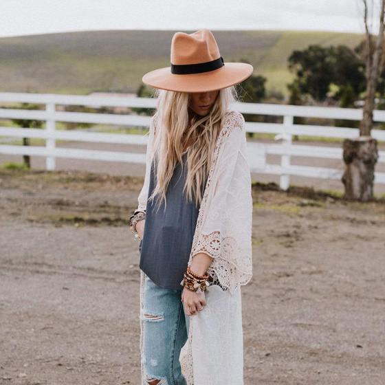 NARZUTKA boho plażowa PAREO długa BIAŁA