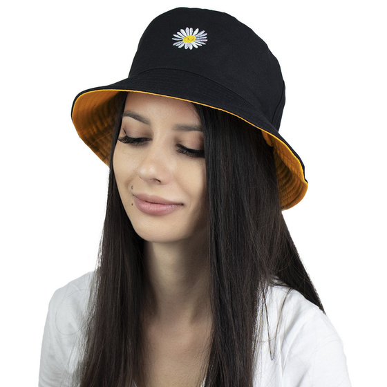 BUCKET HAT czapka dwustronna KAPELUSZ rybacki