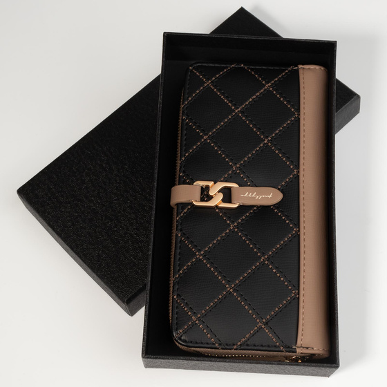 Alessio PORTFEL damski DUŻY PORTMONETKA Pudełko PREZENTOWE