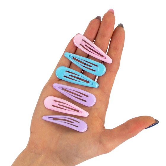 ZESTAW SPINEK dla dziewczynki 6 sztuk SPINKI DO WŁOSÓW dla dziecka spinka