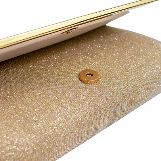 Torebka WIECZOROWA błyszcząca KOPERTÓWKA mała ELEGANCKA wizytowa