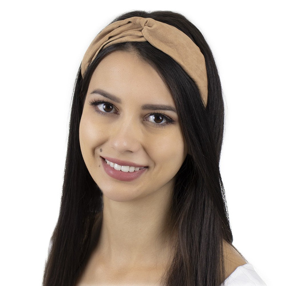 OPASKA DO WŁOSÓW na gumce TURBAN na głowę damska WĘZEŁ