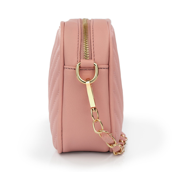 Alessio TOREBKA Damska CROSSBODY PIKOWANA na ramię łańcuszek QUILTED