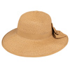 KAPELUSZ DAMSKI Alessio słomkowy boho lato plaża KOKARDA słomiany