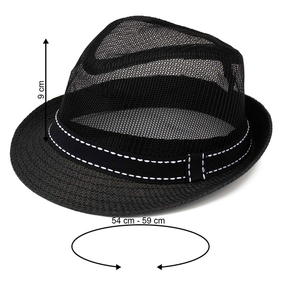 KAPELUSZ Alessio MĘSKI damski PLECIONY lato HAWANA letni PANAMA