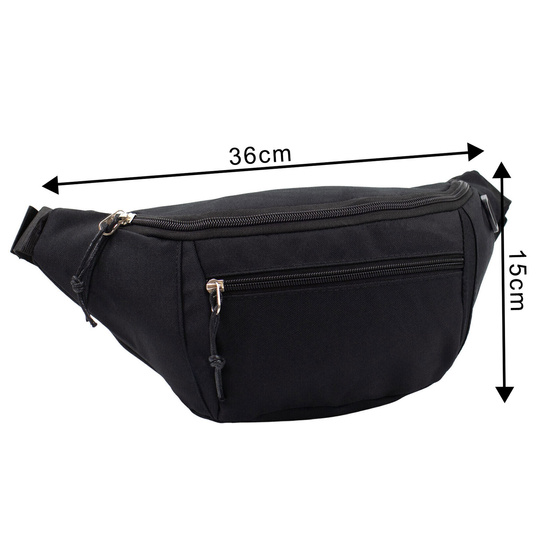 Torba saszetka BIODROWA nerka DUŻA na ramię listonoszka NERKA