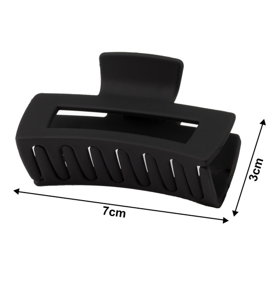 KLAMRA DO WŁOSÓW klamerka SPINKA szczęka prostokątna