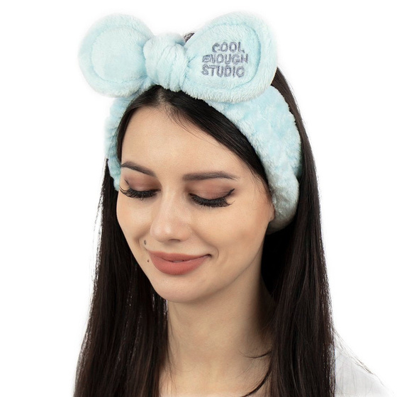 OPASKA do włosów KOSMETYCZNA uszka MIĘTOWA