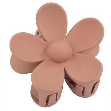 SPINKA DO WŁOSÓW duża klamra matowa klamerka żabka szczęka KWIAT