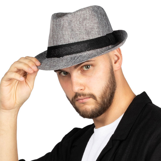 KAPELUSZ damski męski SŁOMKOWY letni PANAMA HAWANA