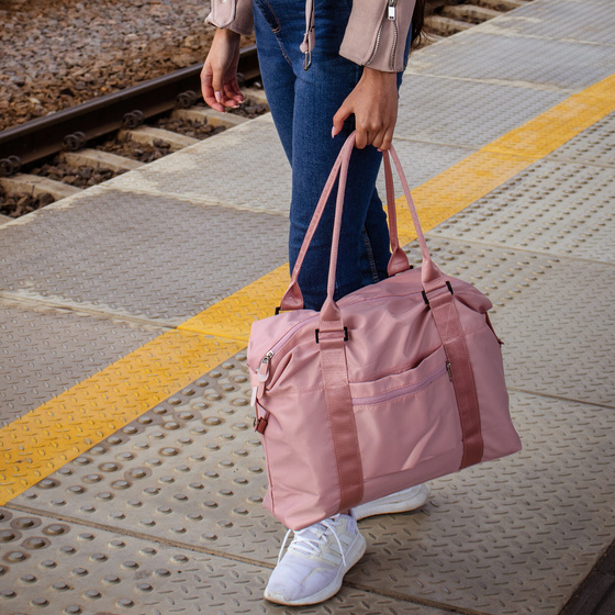 TORBA turystyczna SPORTOWA duża pojemna podróżna SHOPPER