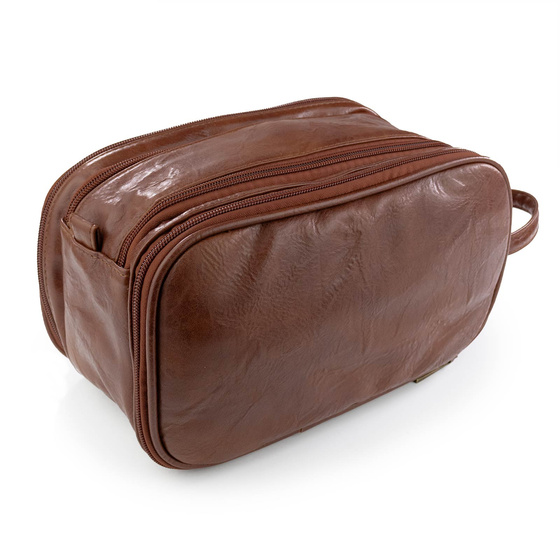 Alessio KOSMETYCZKA Męska Podróżna Saszetka ORGANIZER Na Kosmetyki XXL