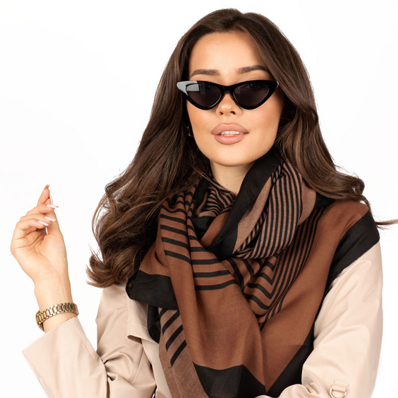 CHUSTA Damska SZAL SZALIK Alessio na SZYJĘ na GŁOWĘ chustka LEKKA ZWIEWNA