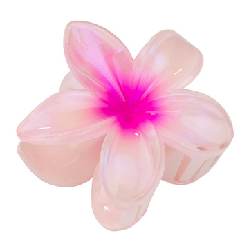 KLAMRA KWIAT szczęka duża SPINKA do włosów kwiatek Kwiat Plumerii HAWAJSKA