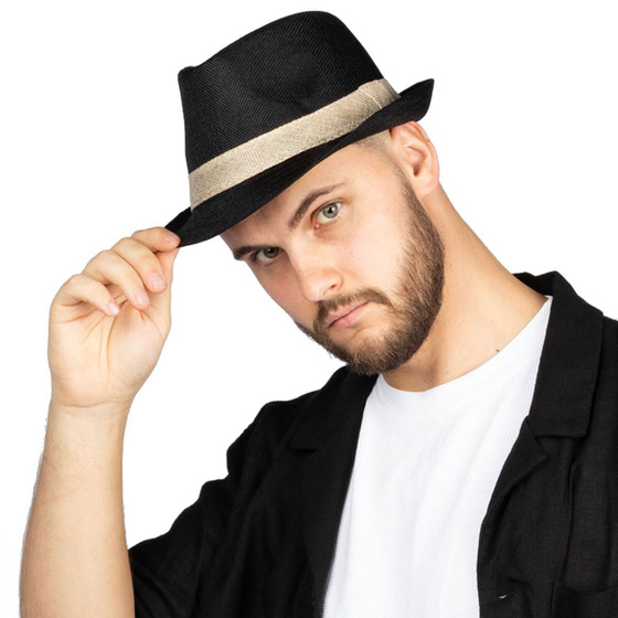 KAPELUSZ Alessio MĘSKI damski PLECIONY lato HAWANA letni PANAMA