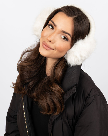 NAUSZNIKI ZIMOWE Alessio OCIEPLANE pluszowe CIEPŁE FUTERKO SŁUCHAWKI