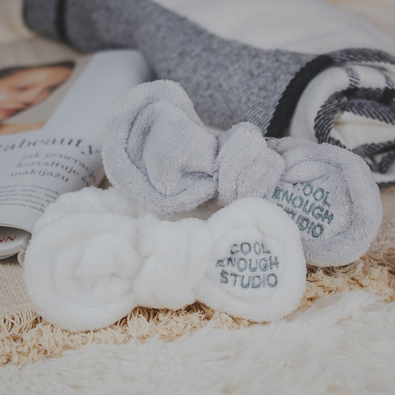 OPASKA do włosów KOSMETYCZNA do makijażu USZY