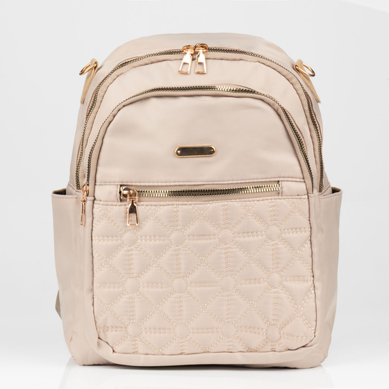 Alessio PLECAK damski POJEMNY miejski szkolny torba QUILTED