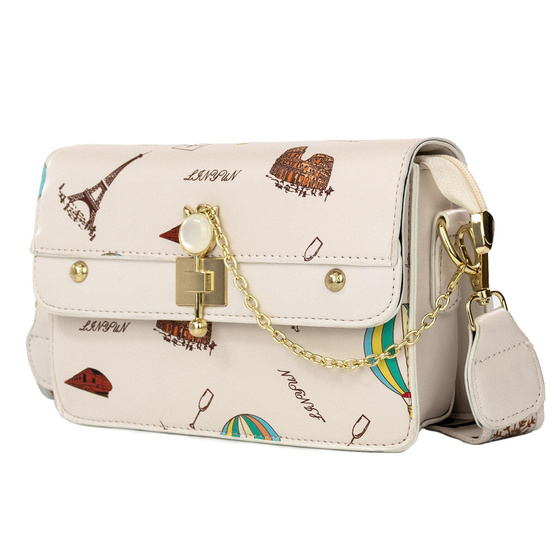 Alessio TOREBKA mała miejska KUFEREK torba DAMSKA LISTONOSZKA