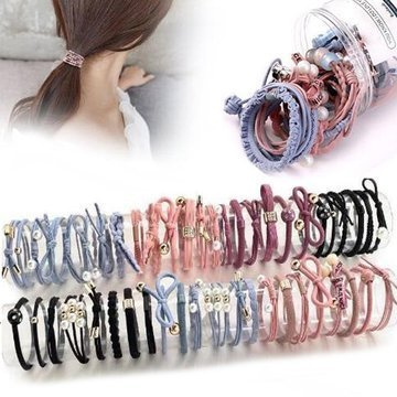 ZESTAW GUMEK dla dziewczynki 50 elementów dla dziecka PREZENT